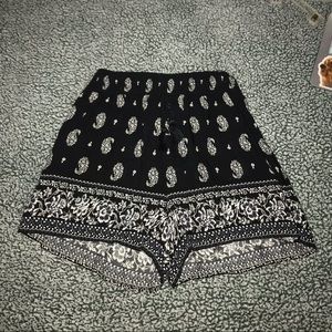 black & white dressy shorts!